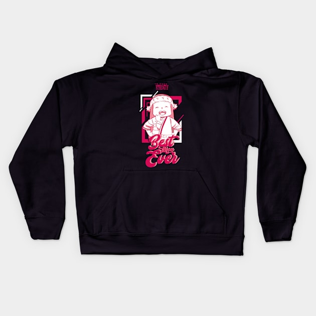 TO YOUR ETERNITY: BEST MOM EVER (BLACK) Kids Hoodie by FunGangStore